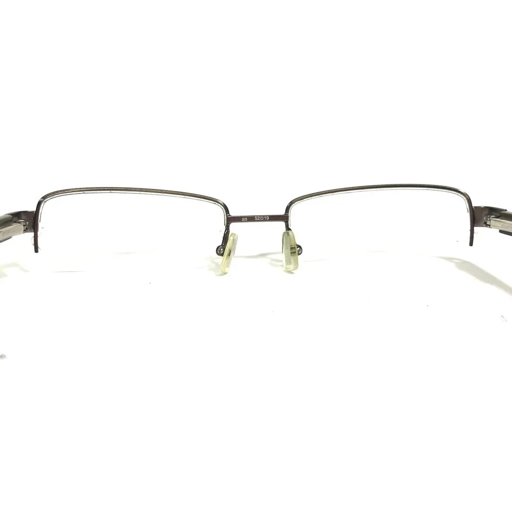 HUGO BOSS Eyeglasses Frames 0228/U 31C Gray Green Rectangular Half Rim 52-19-140